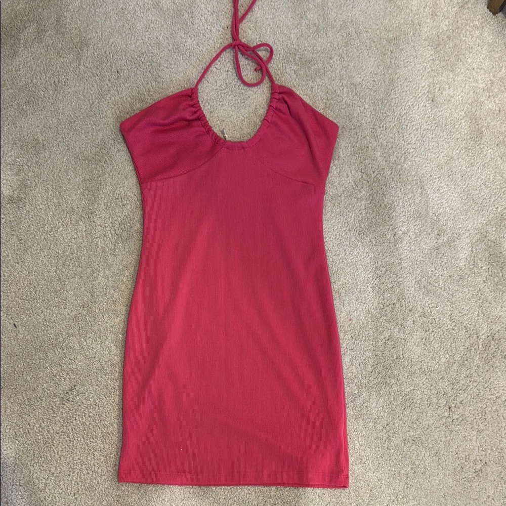 Princess Polly Pink Halter Dress